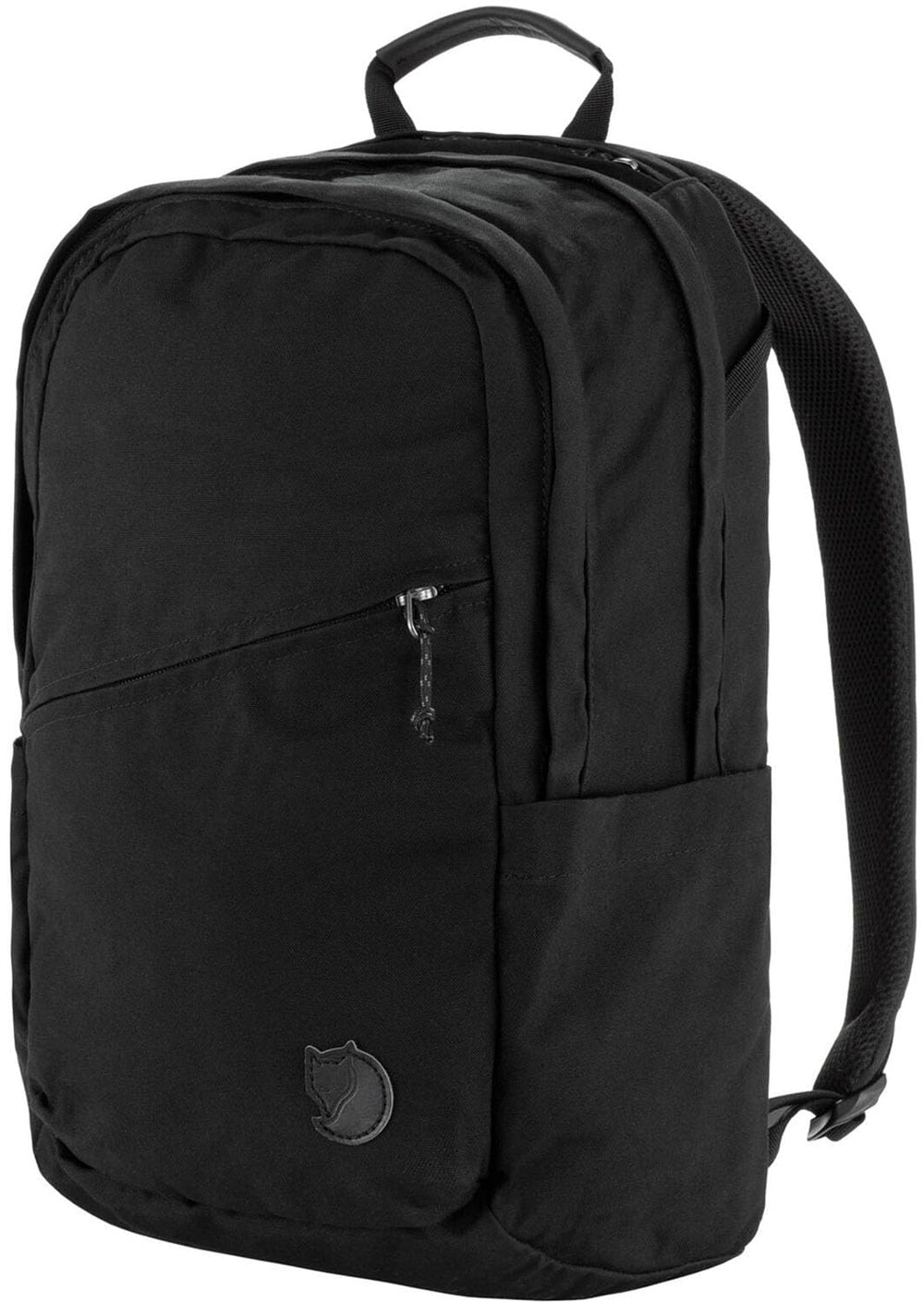 Fjällräven Raven 20 backpack back panel view with comfortable support.