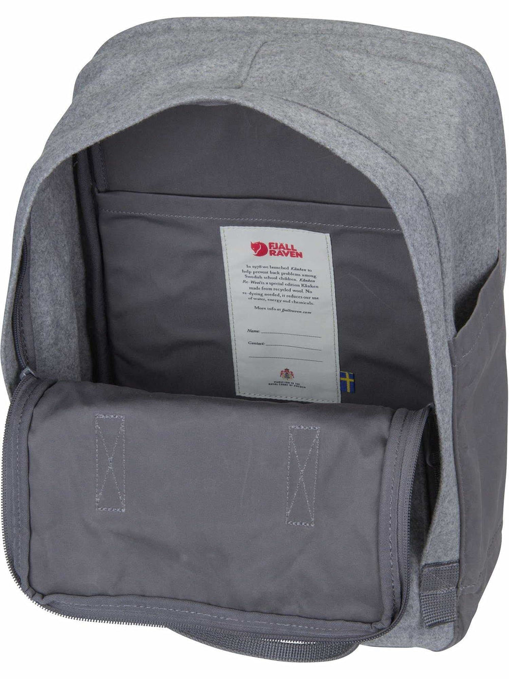 Fjällräven Men's Sport Backpack dual top handles for easy grabbing.