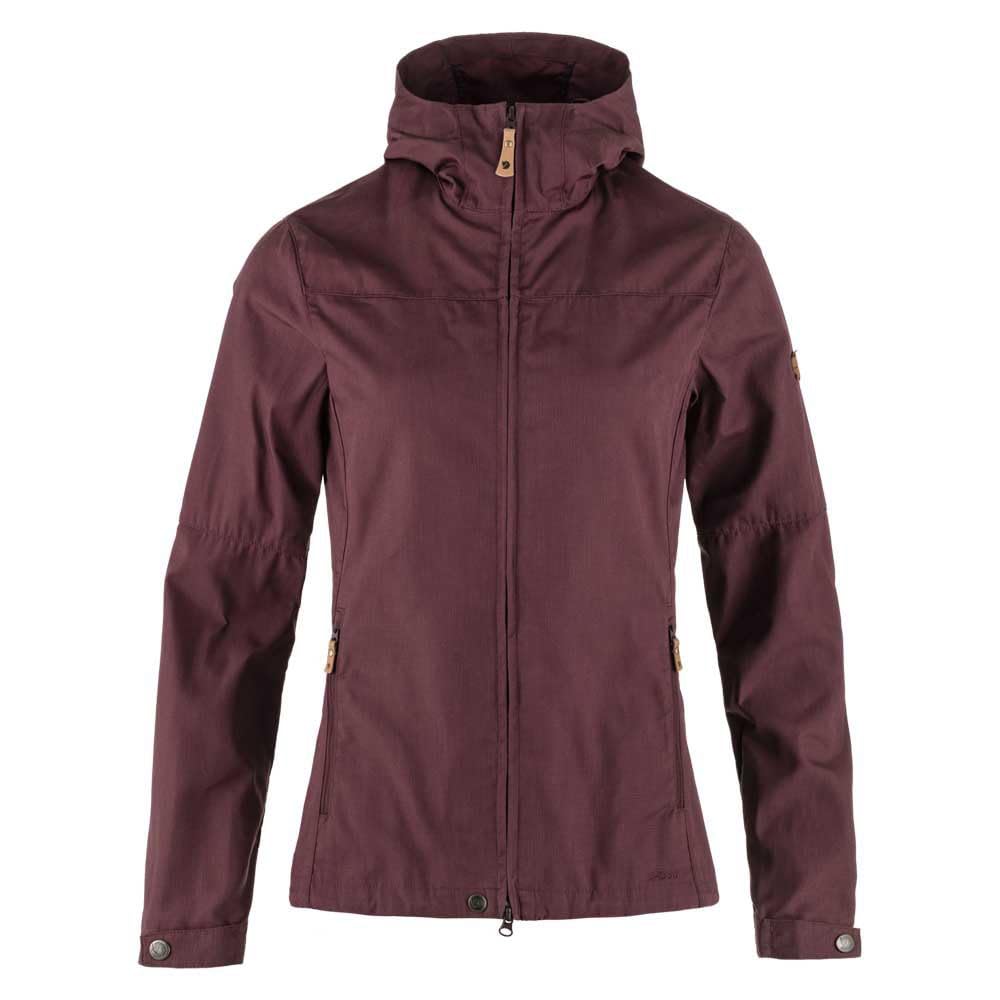 Fjällräven Stina Jacket Port pocket detail displaying two low-bulk chest pockets