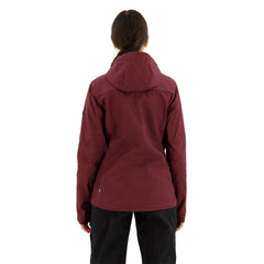 Fjällräven Stina Jacket Port side view showcasing practical silhouette for city and outdoors