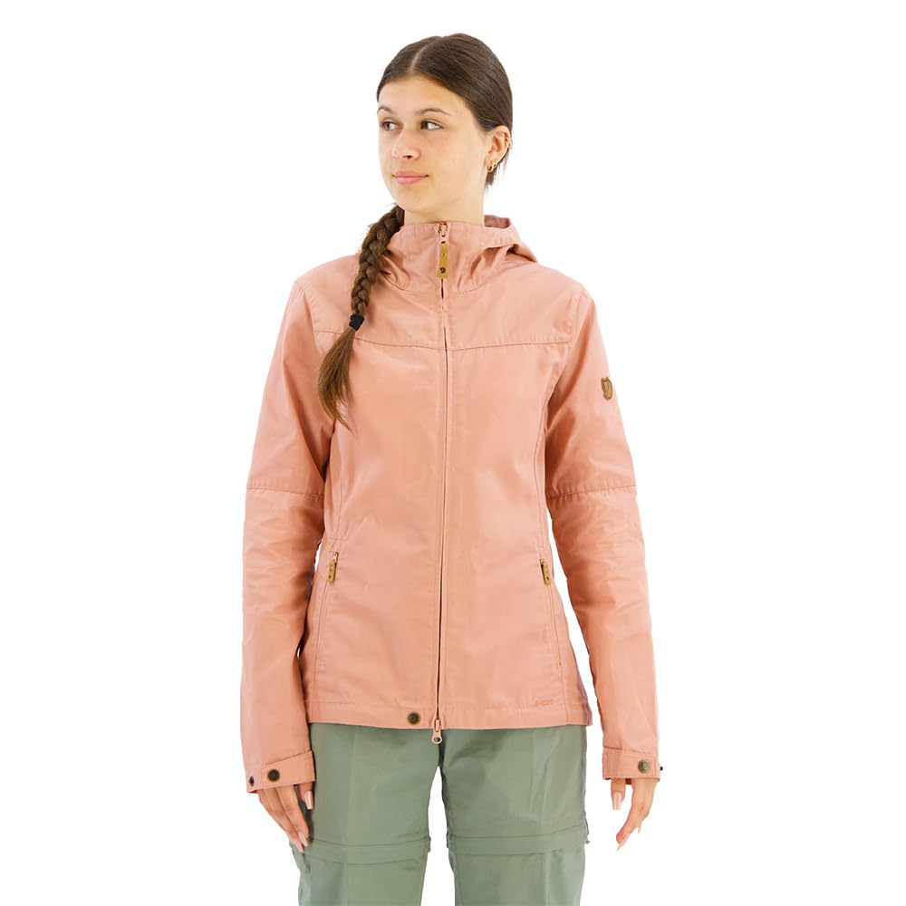 Fjällräven Stina Jacket in dusty rose with durable G-1000 Lite for daily wear.