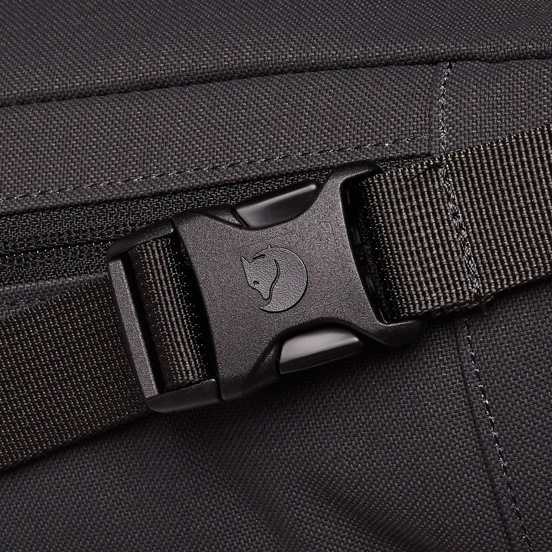 Fjällräven Ulvö Hip Pack Medium Bergshell fabric helps withstand showers.