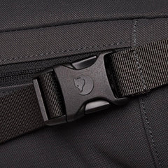 Fjällräven Ulvö Hip Pack Medium Bergshell fabric helps withstand showers.