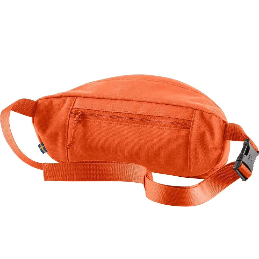 Fjällräven Ulvö Hip Pack Medium back view showing secure pocket access