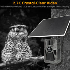 FKPCAM 4K 48MP trail camera burst mode captures action clearly