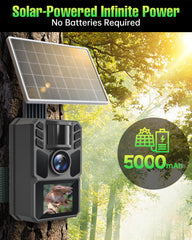 FKPCAM solar panel mounting bracket enabling continuous power in remote locations