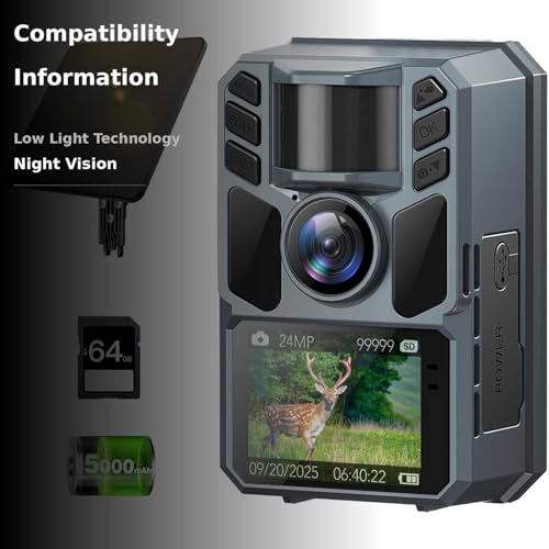 FKPCAM 0.2s trigger speed captures fast wildlife action clearly