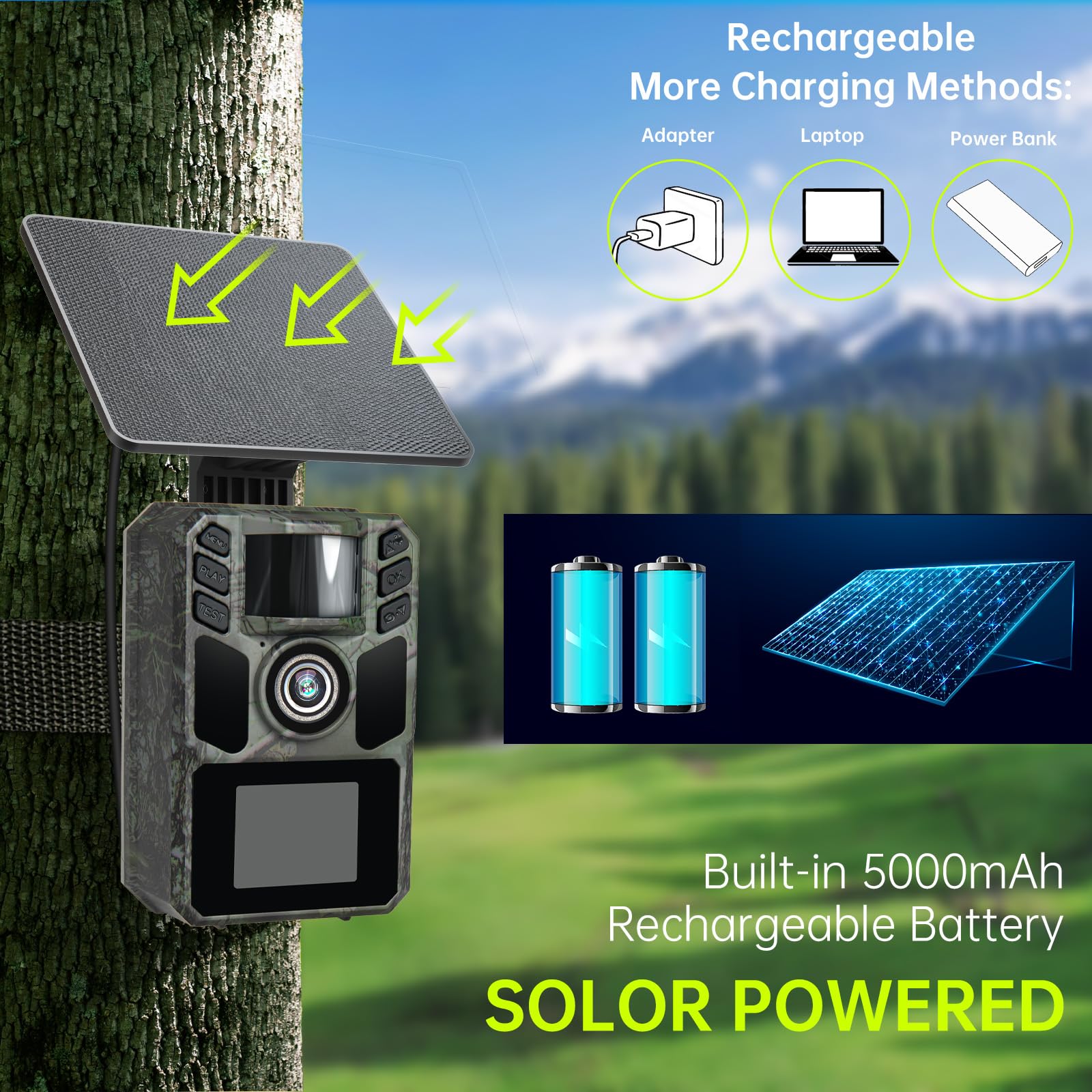 FKPCAM Night vision with 850nm LEDs provides clear nocturnal footage.