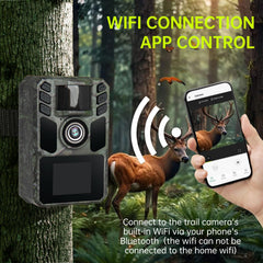 FKPCAM Wide-angle lens captures broad wildlife scenes in a single shot.