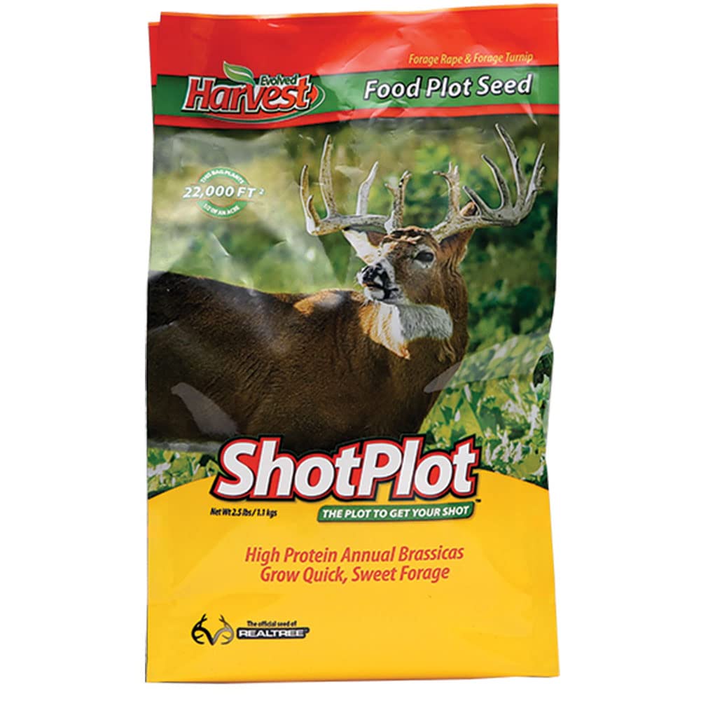 Flagline ShotPlot seed bag for quick food plot setup and reliable deer forage.