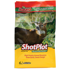 Flagline ShotPlot seed bag for quick food plot setup and reliable deer forage.