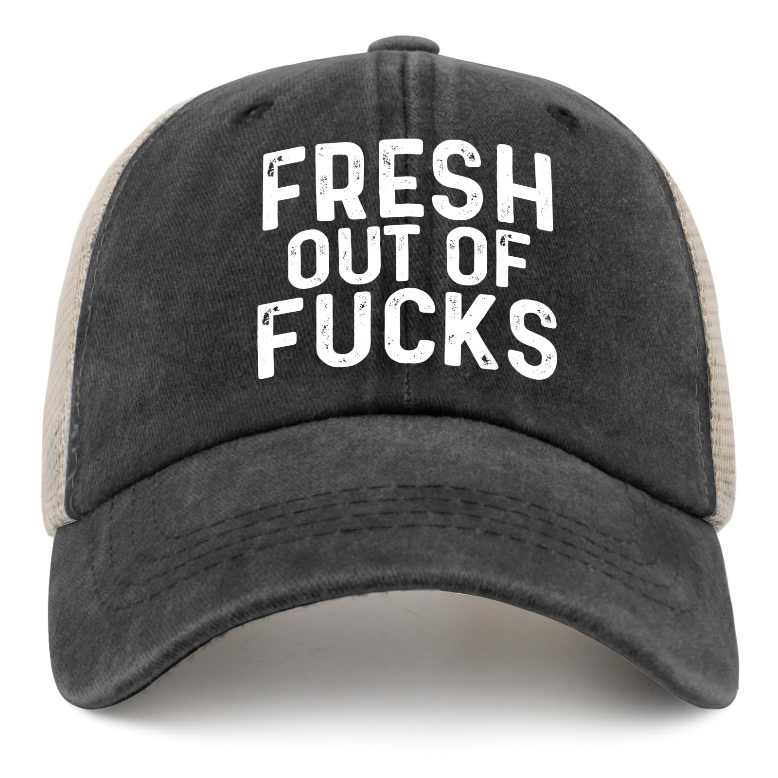 FLALORI Fresh Out of Fucks hat gift-ready presentation idea