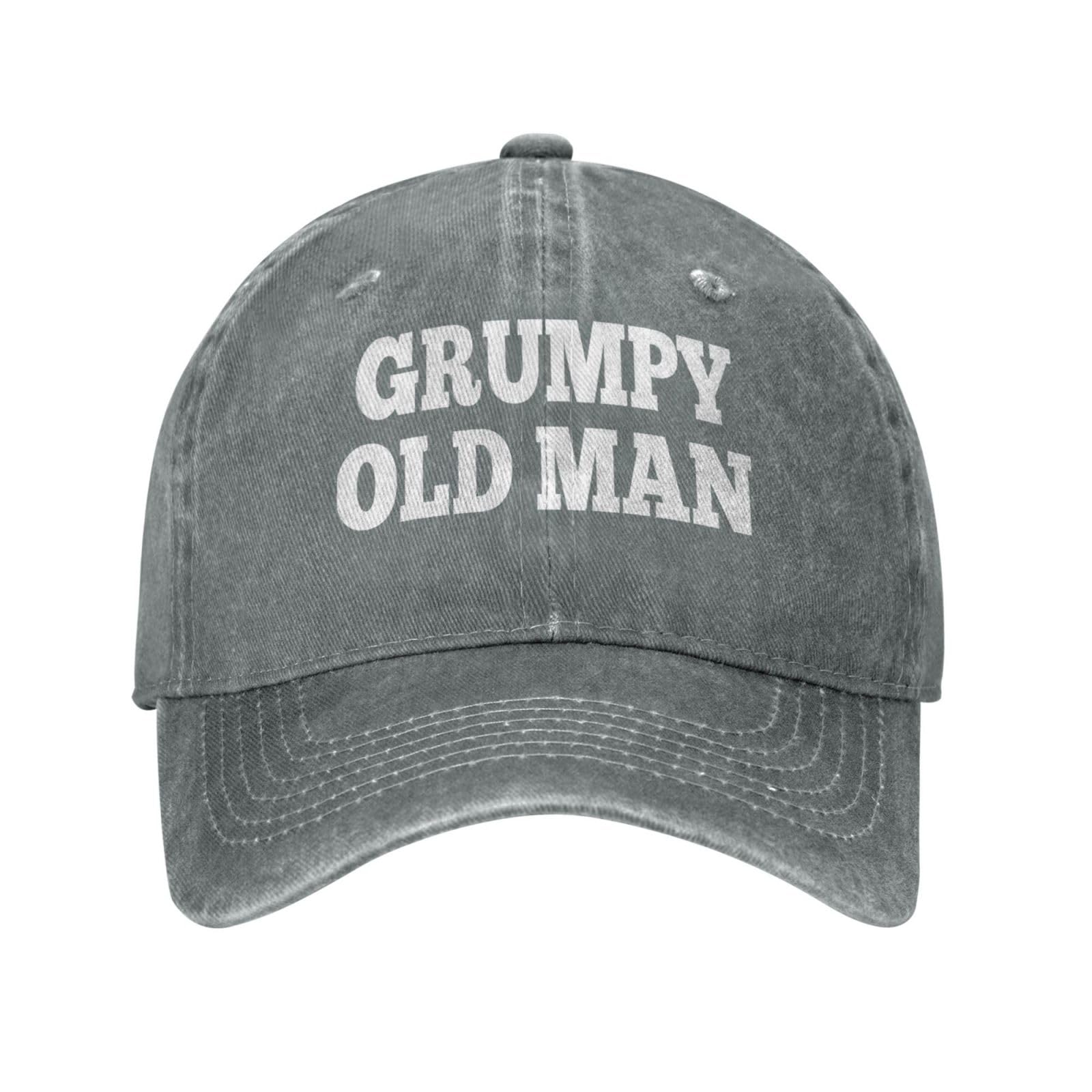 FLALORI Grumpy Old Man Hat front view for casual everyday wear