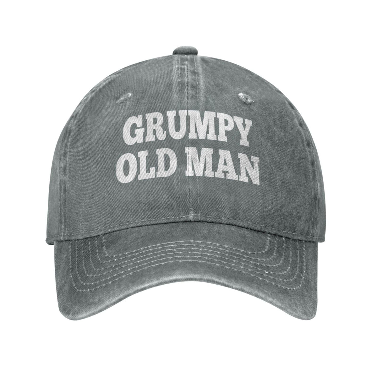 FLALORI Grumpy Old Man Hat front view for casual everyday wear