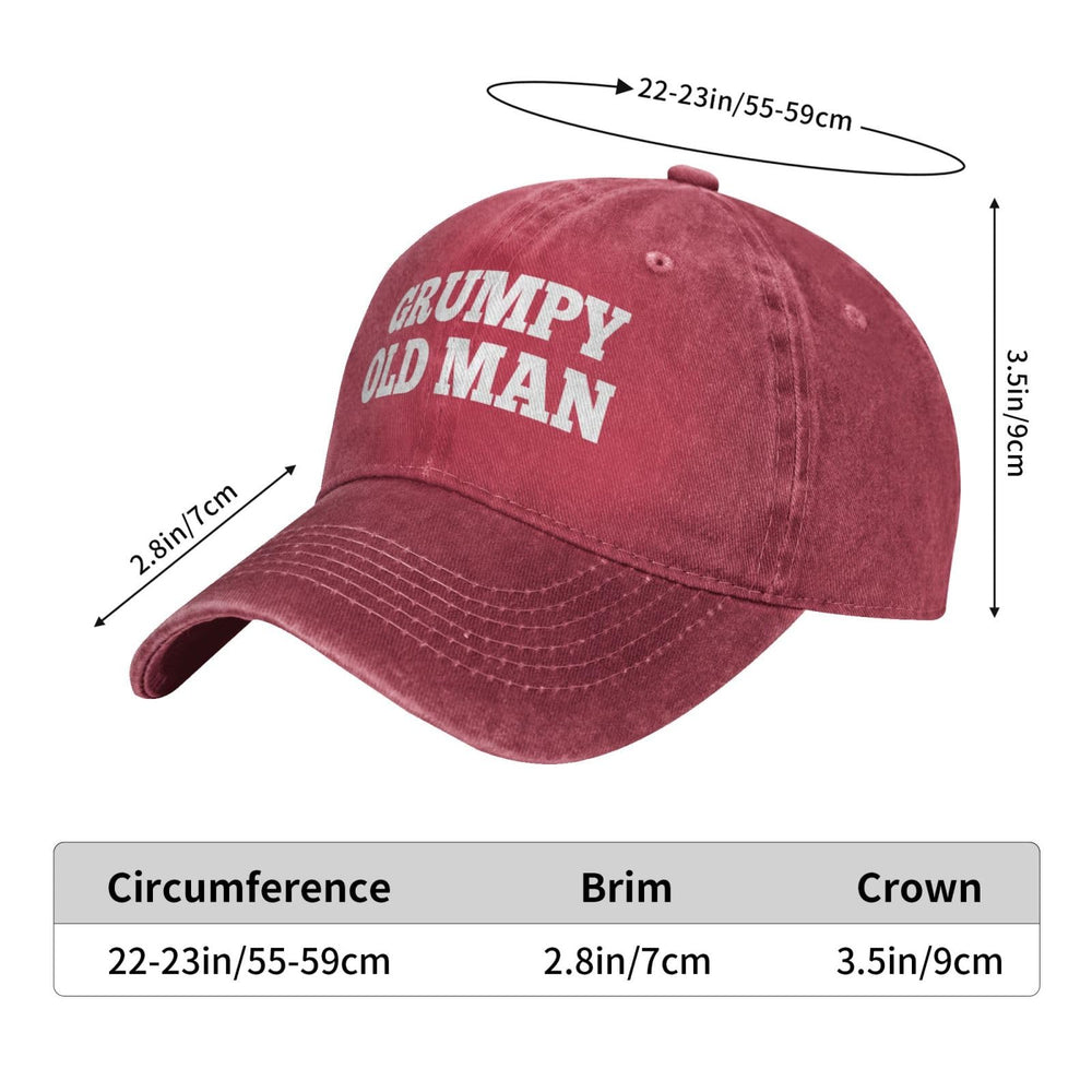FLALORI Grumpy Old Man hat suitable as a gift for any occasion.