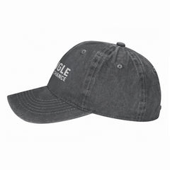 FLALORI Yes I'm Singles Now hat with washed denim look for everyday style.