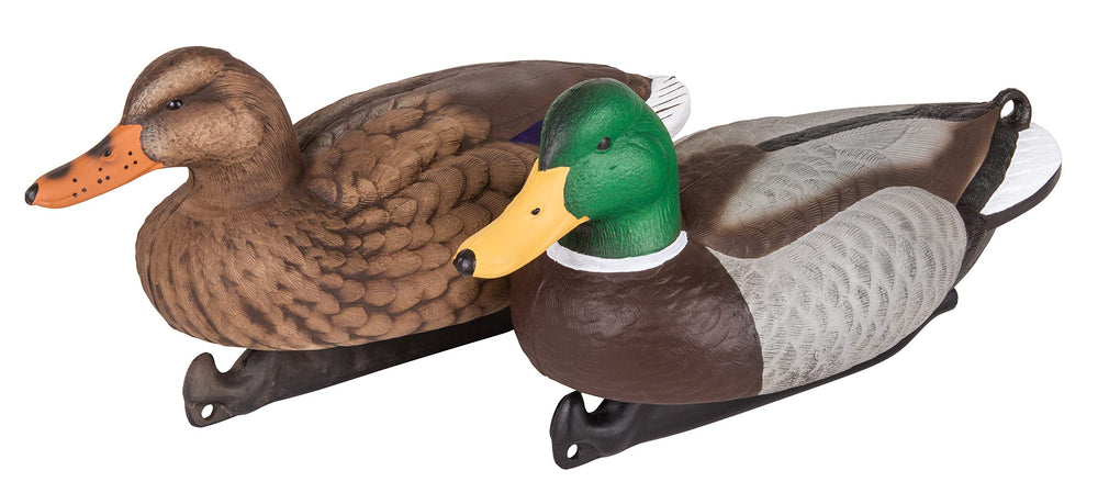 Flambeau Masters Series drake head detail decoy showcases vivid plumage for convincing silhouettes.