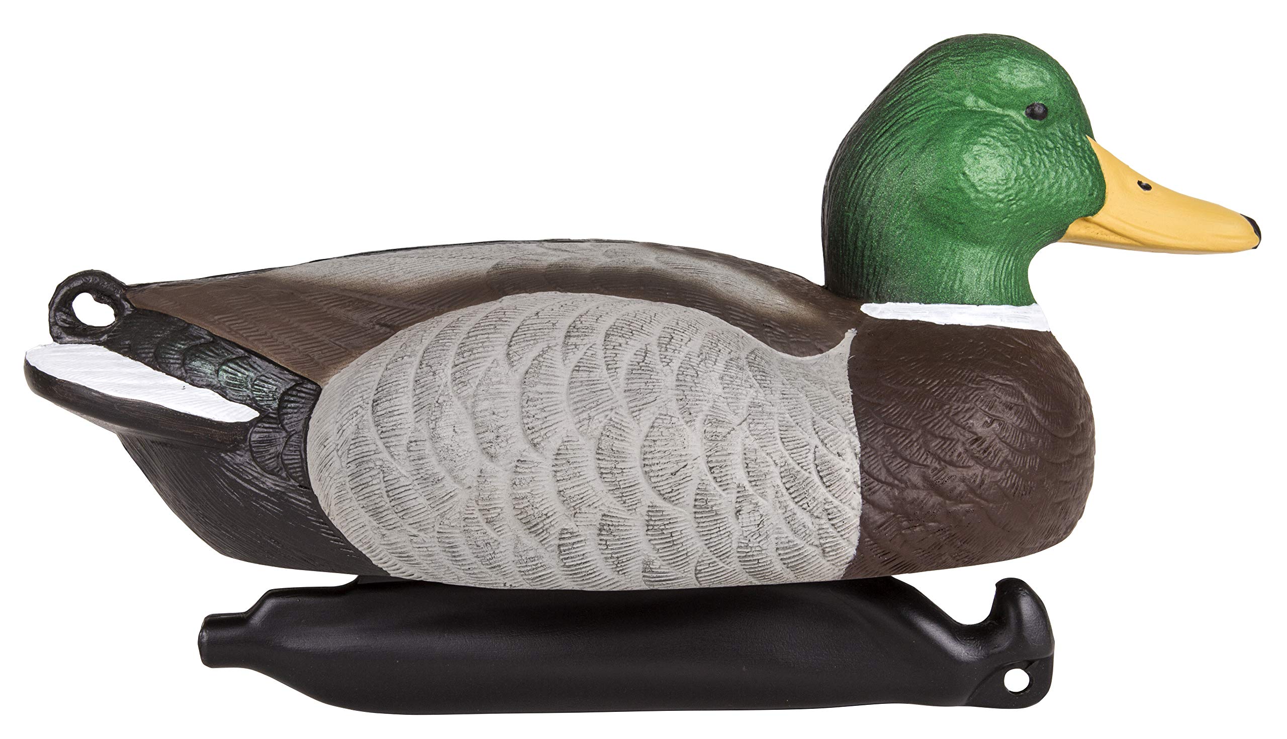 Flambeau Masters Series hen side profile decoy enhances stealthy flock formations on water.