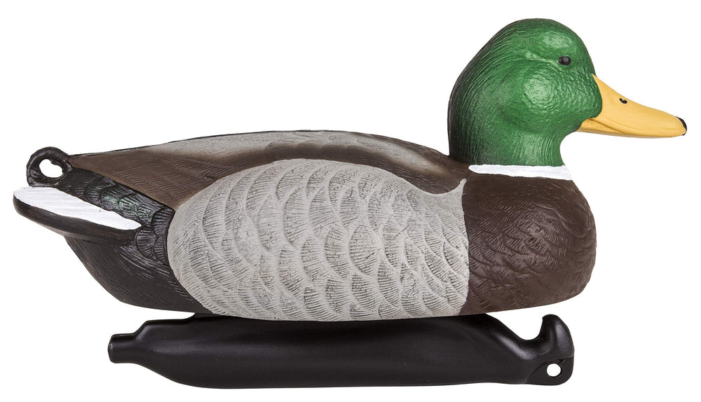 Flambeau Masters Series hen side profile decoy enhances stealthy flock formations on water.