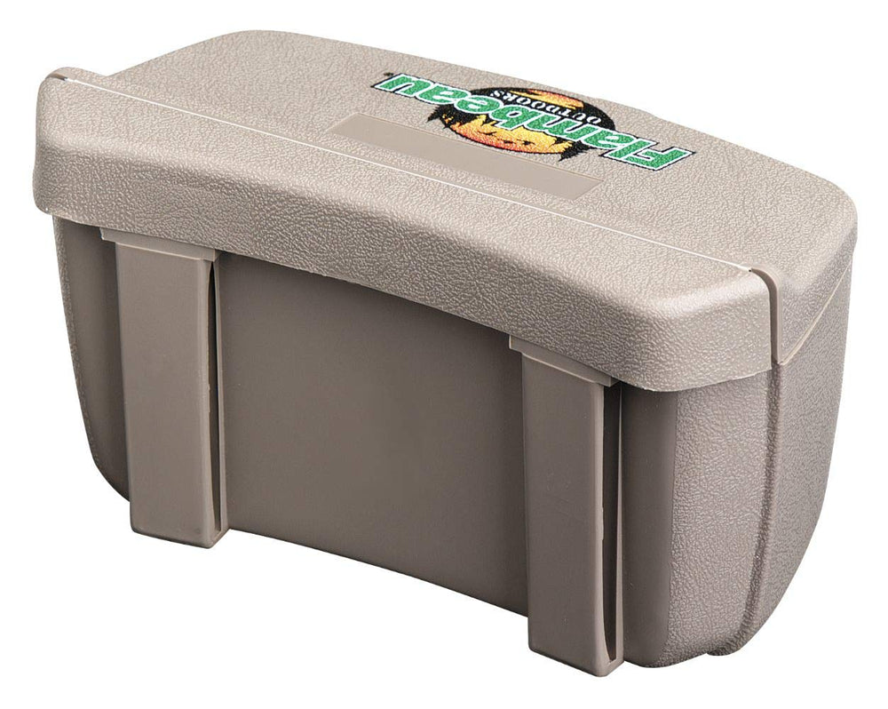 Belt Mate Bait Holder dimensions 7 in L x 4.25 in W x 3.5 in D in tan