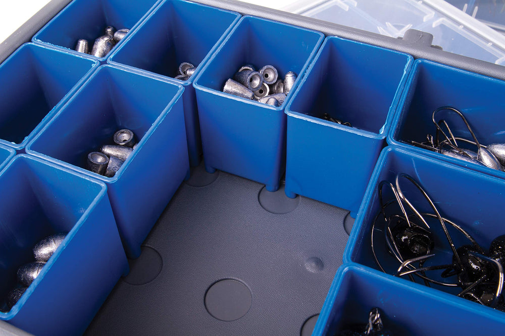 Flambeau large heavy-duty handle enables rugged carry in the field.
