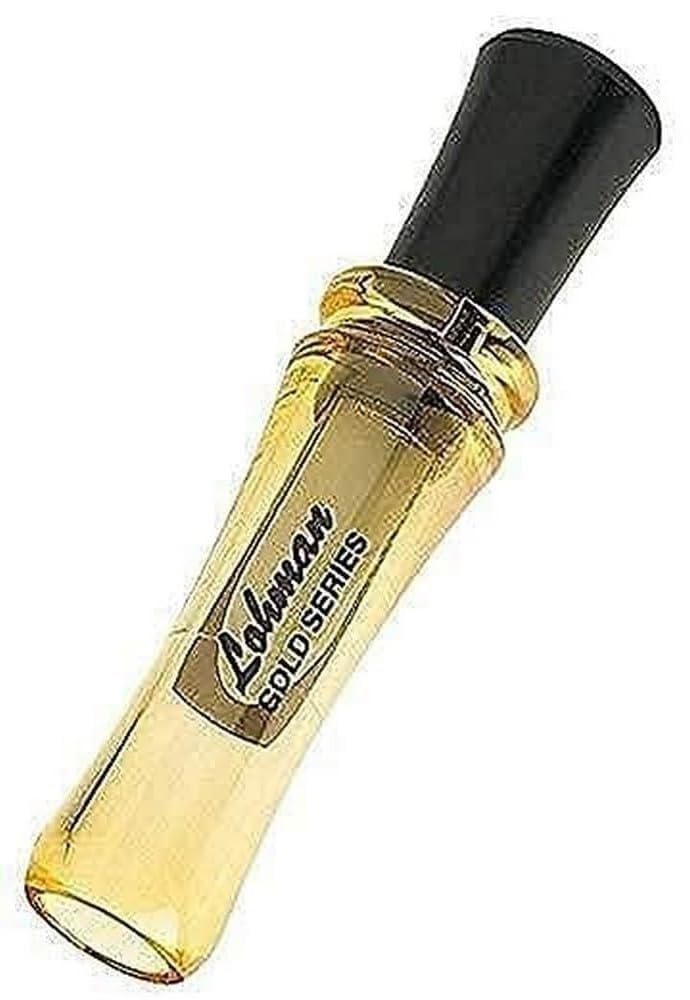 Flambeau Lohman Gold Series duck call closeup, highlighting realistic mallard tones for waterfowl enthusiasts.