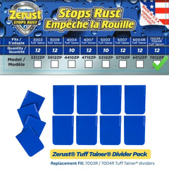 Proudly made in the USA, these dividers resist wear and last.