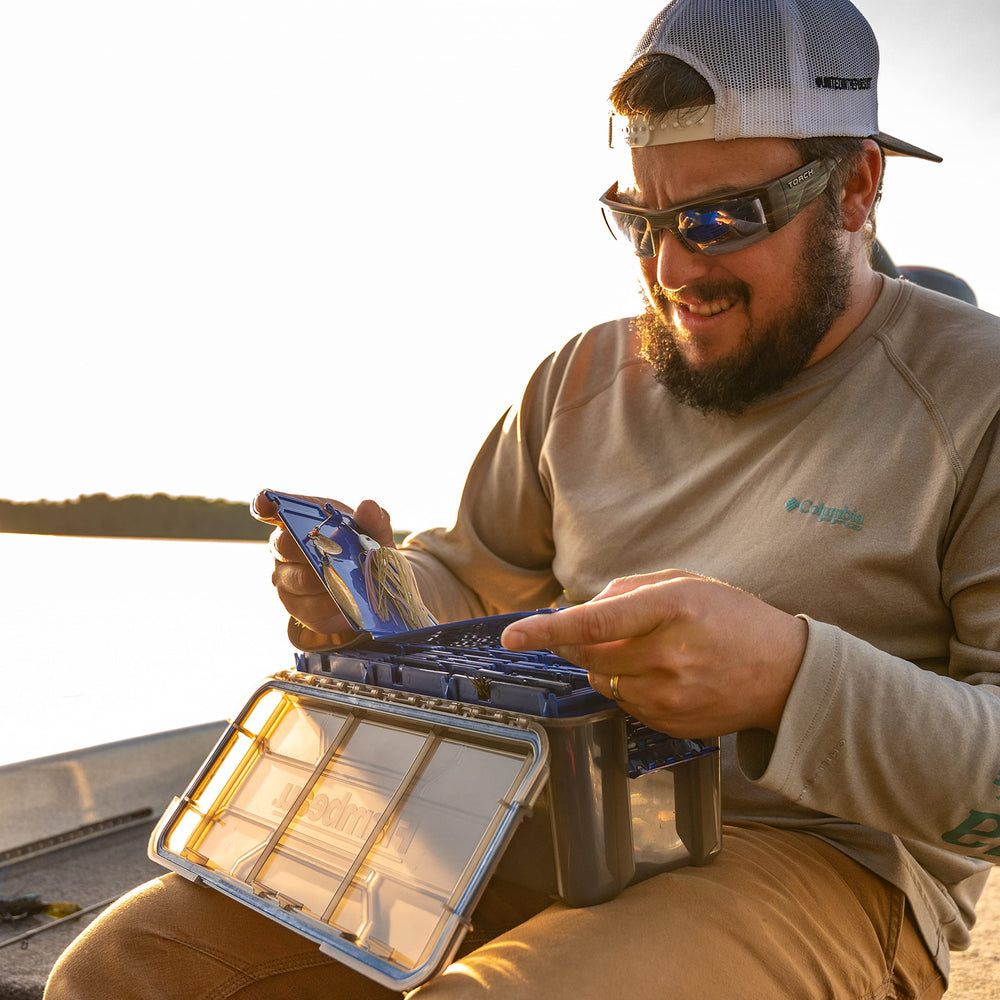Flambeau Made in USA ensures quality and durable tackle storage.