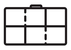 Flambeau Outdoors 1002 compact tackle box guards baits and lures during trips.