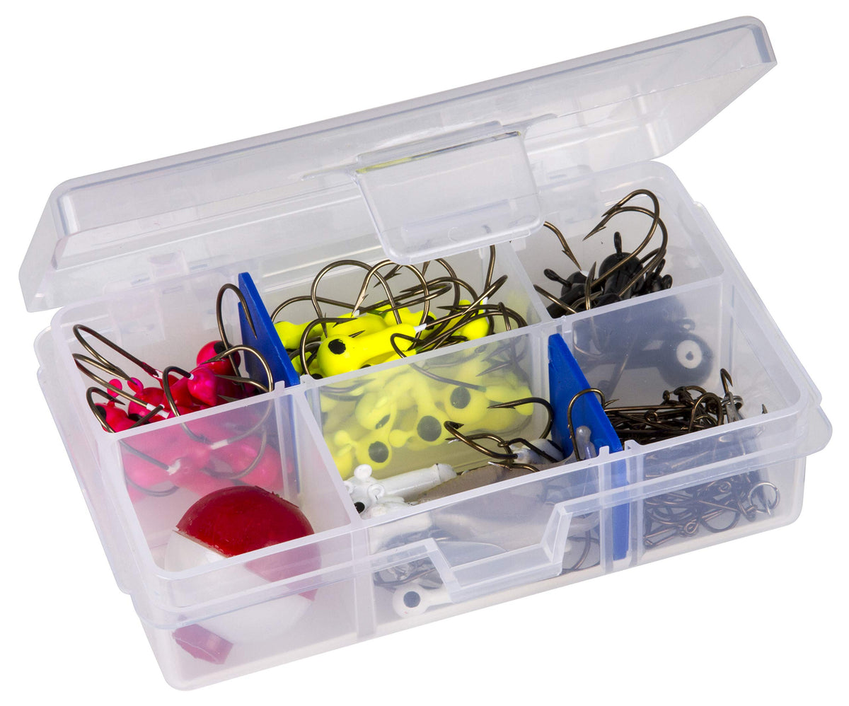 Flambeau Outdoors 1002 with adjustable dividers keeps tackle organized on the go.