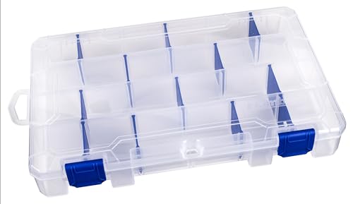 Multiple compartments keep hooks and lures separated during trips