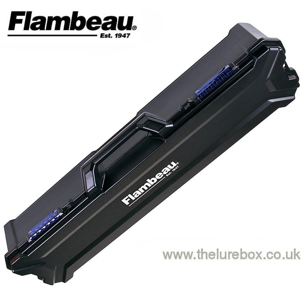 Zerust anti-corrosion tab and durable latches on Flambeau 4455BB Rod Bunk Box