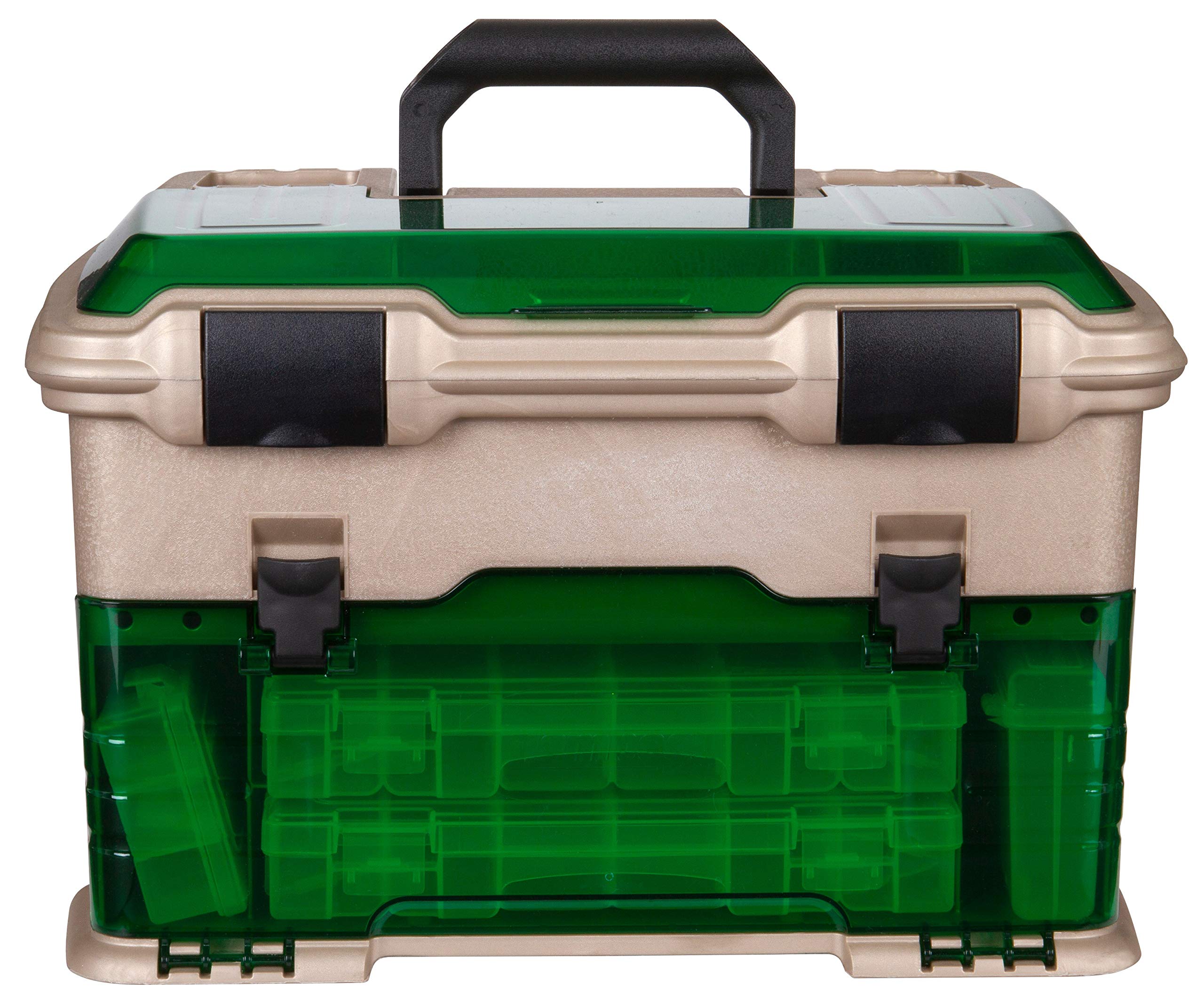 Flambeau Outdoors T5 Multiloader Tuff Tainers inside demonstrating modular storage
