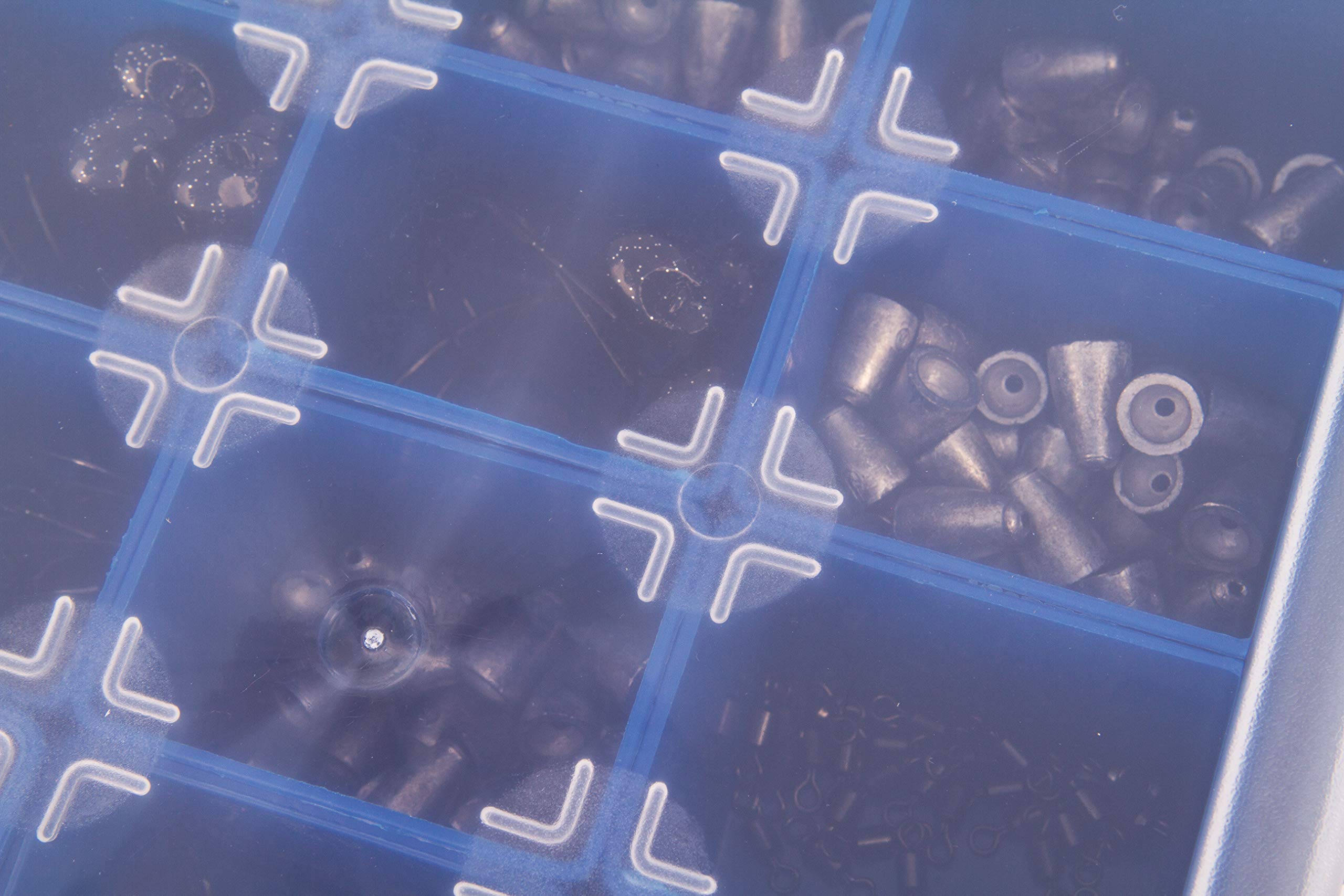 Flambeau pro bass jig storage demonstrates high-capacity, organized setup.