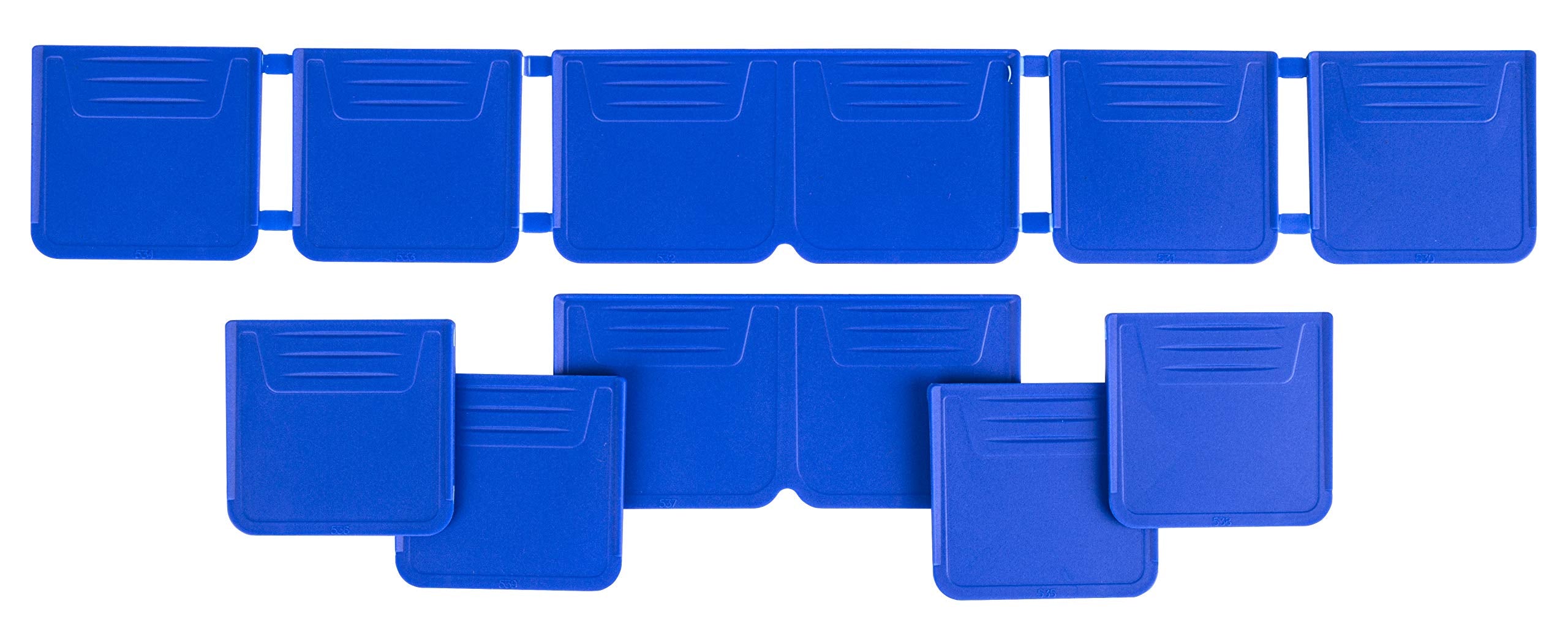Flambeau Zerust dividers showing anti-corrosion technology for durable tackle organization.