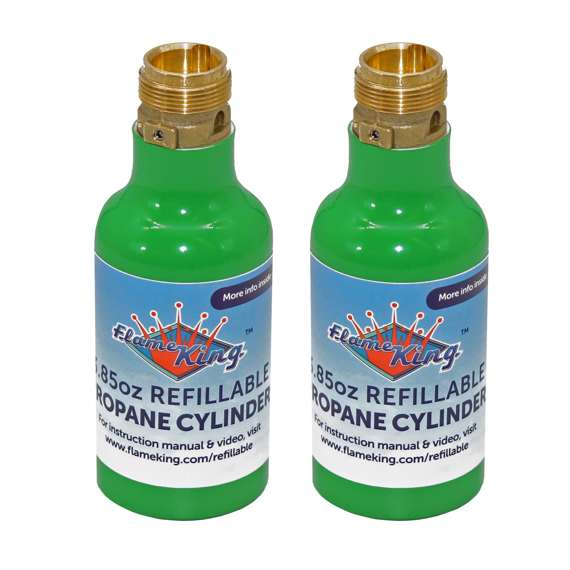 Flame King refill adapter compatibility—best results for quick refills.