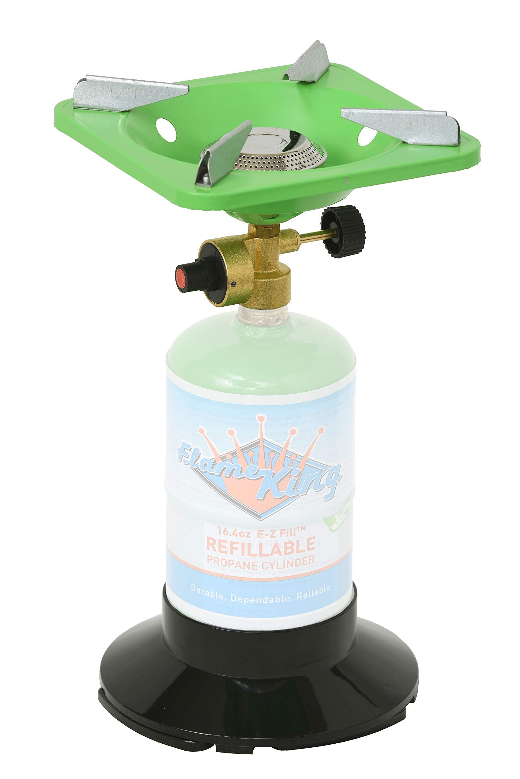 Adjustable heat on Flame King YSNVT-508 for versatile cooking