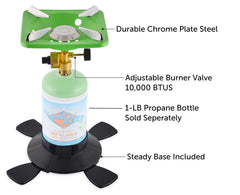 Flame King YSNVT-508 lightweight base for stable setup