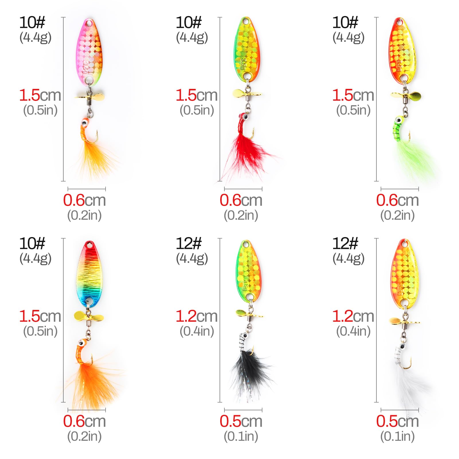 Flash spoon lure 1/8oz designed for easy use across trout, bass, pike, and steelhead