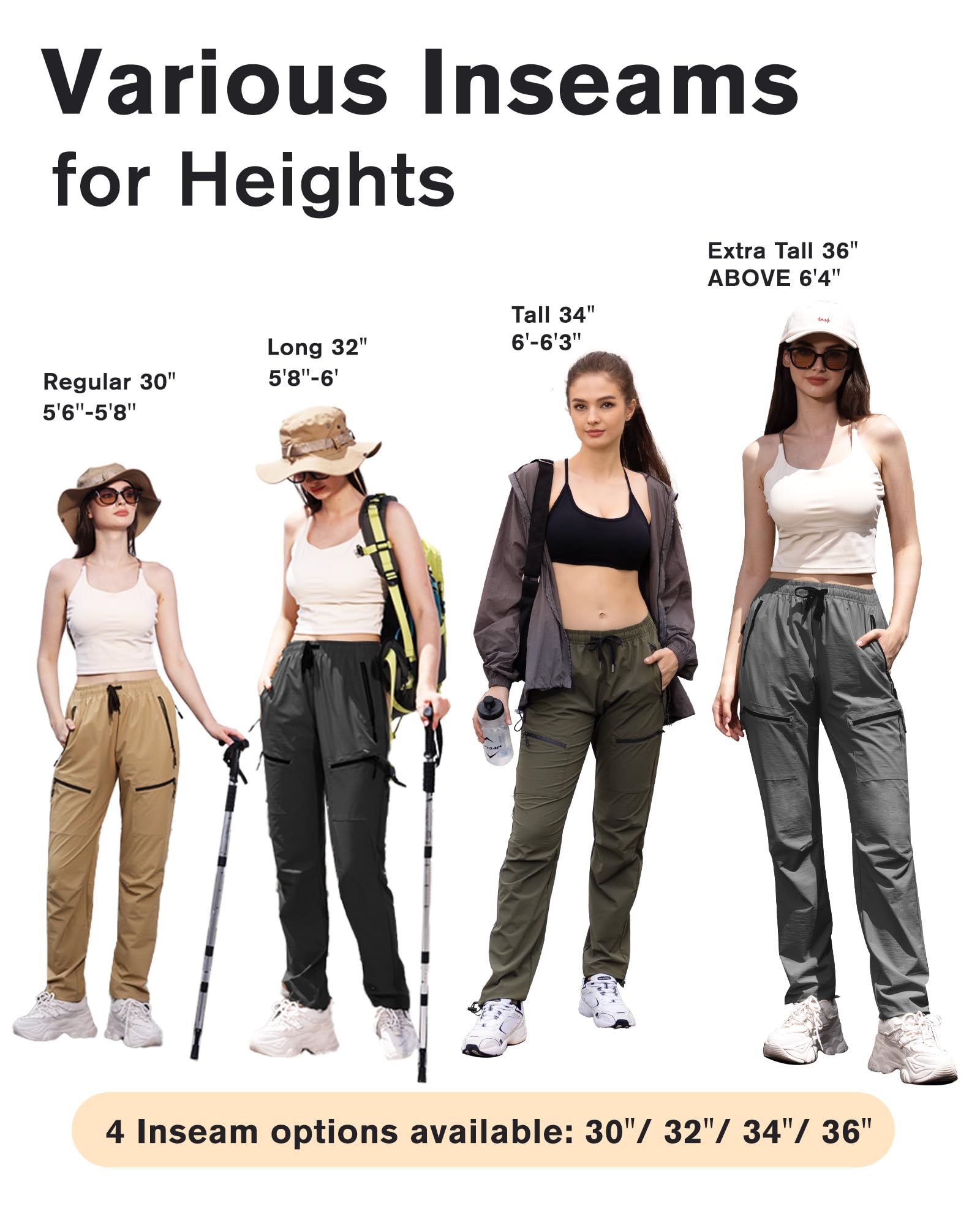 FLEFRM 5-pocket cargo design keeps essentials secure during hikes