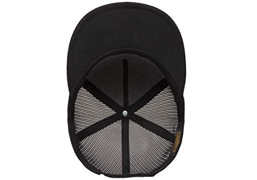 Flat visor with matching undervisor for sun protection