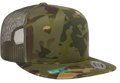 Flexfit cap MultiCam pattern close view for style.