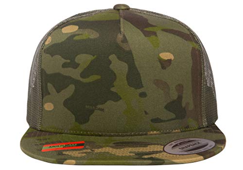 Flexfit cap side view highlighting breathable mesh and adjustable fit.