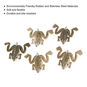 Flexman topwater frog dive action image demonstrates stable casting and quick water entry.