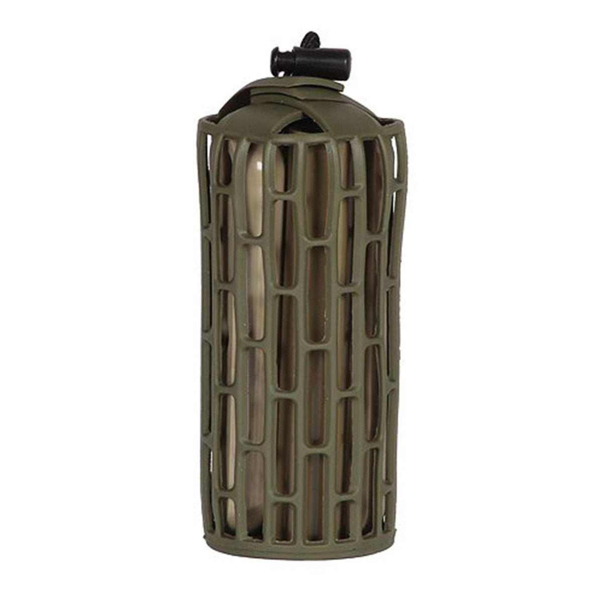Close-up view of Flextone Battle Bag Plus Deer Call showing rubber bag and polymer sticks