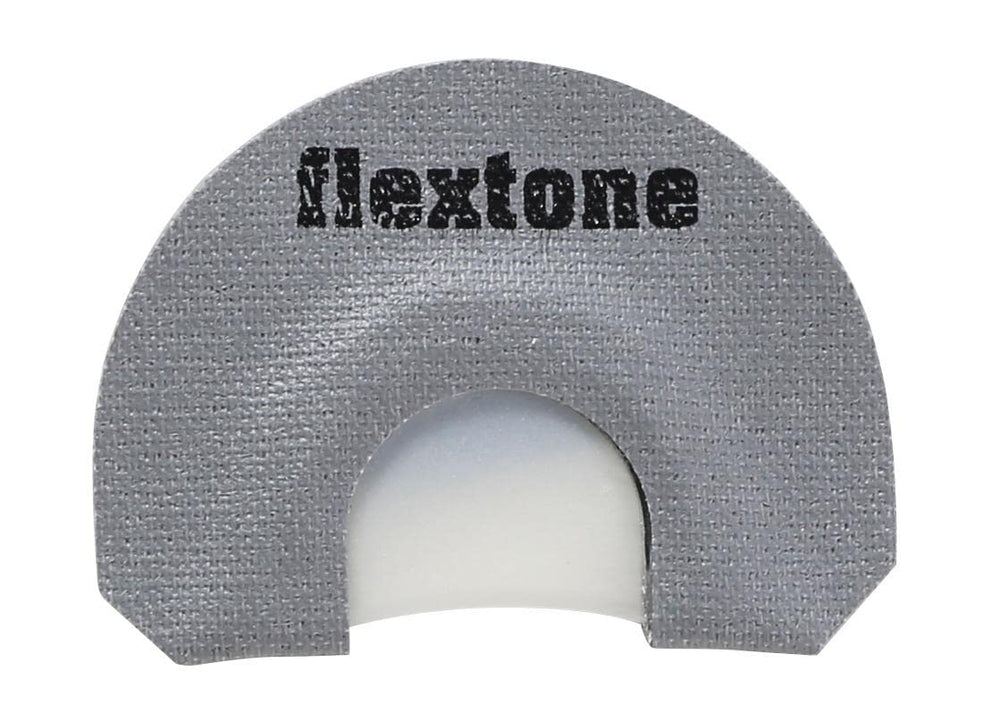 Flextone EZ Hen diaphragm call reed closeup highlighting the durable double reed design for field calls.