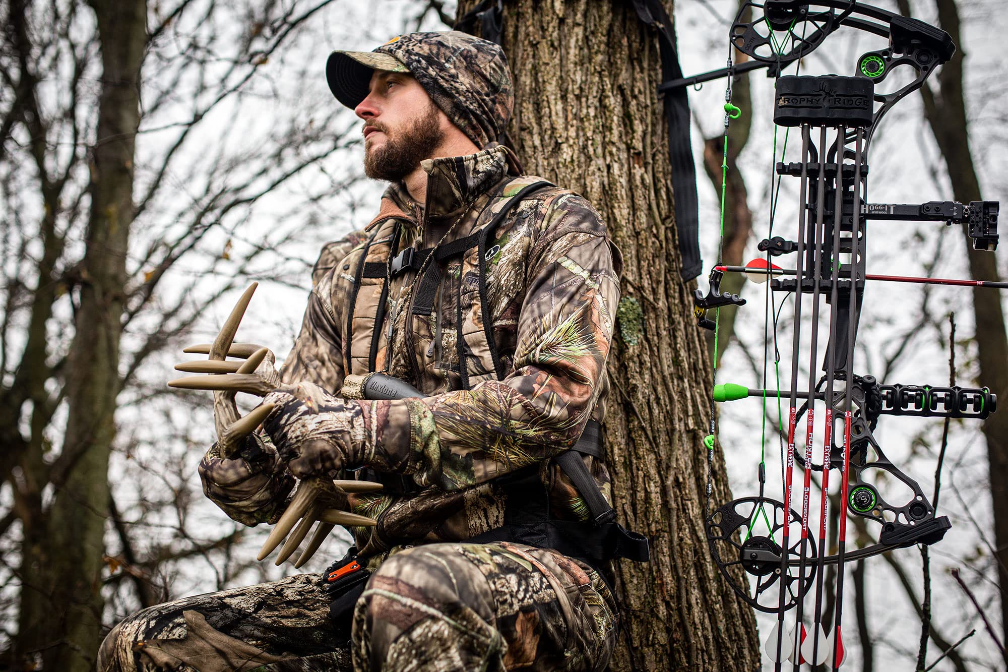 Hex grip design on Battle Bones improves control during calls.