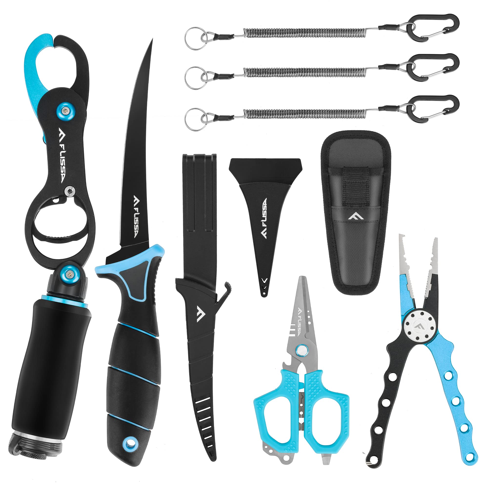 Main image of FLISSA 4-piece fishing tool kit