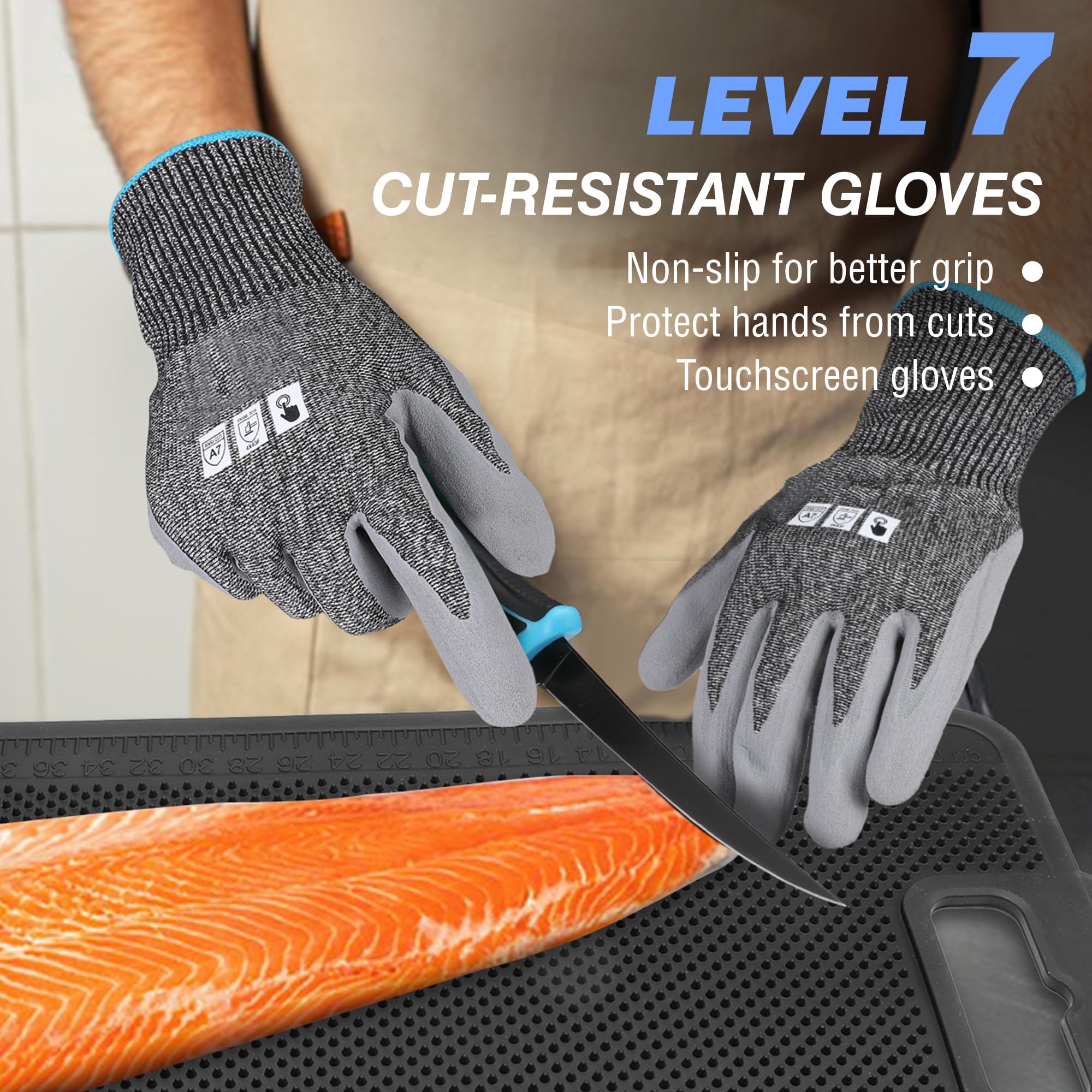 Foldable and rollable fish cleaning mat