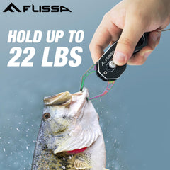 Close-up showing 22-lb capacity and strong grip